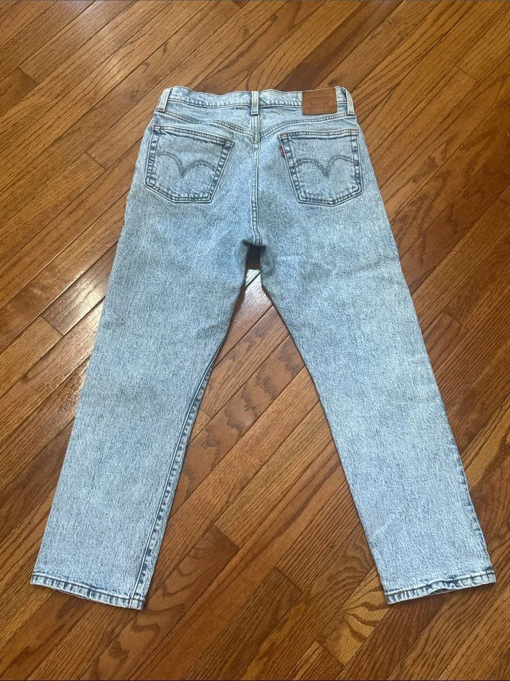 Levi’s women’s 501 Vintage Jeans button fly 28 x 26 cuffed